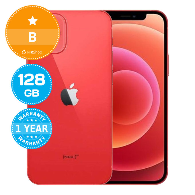 Apple iPhone 12 Mini (PRODUCT)RED 128GB B Ανακατασκευασμένο