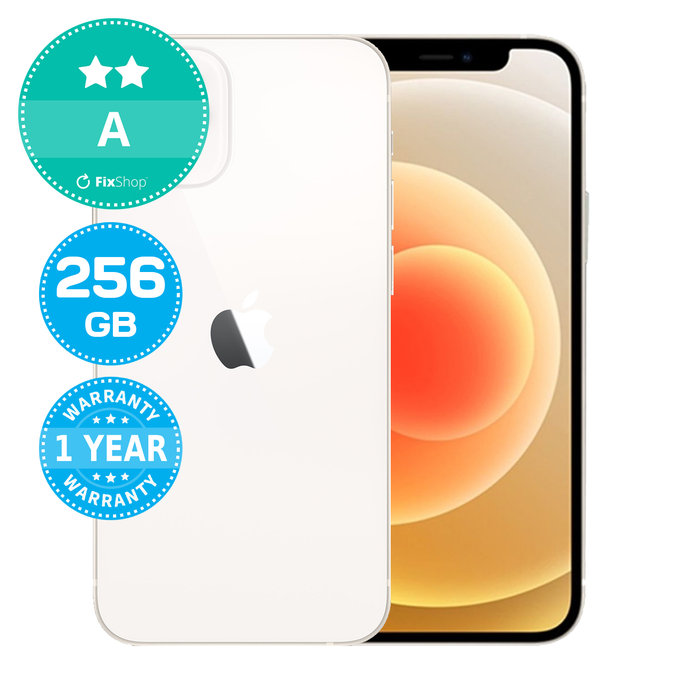 Apple iPhone 12 Mini White 256GB A Ανακατασκευασμένο