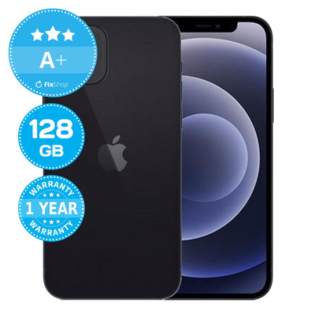 Apple iPhone 12 Black 128GB A+ Ανακατασκευασμένο