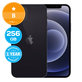Apple iPhone 12 Black 256GB B Ανακατασκευασμένο