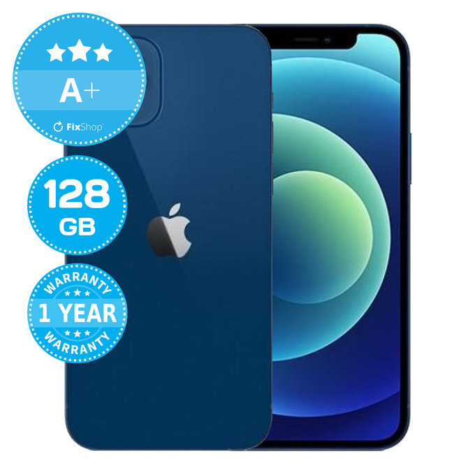 Apple iPhone 12 Blue 128GB A+ Ανακατασκευασμένο