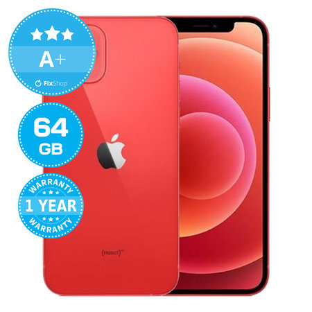 Apple iPhone 12 (PRODUCT)RED 64GB A+ Ανακατασκευασμένο