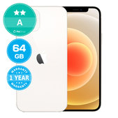 Apple iPhone 12 White 64GB A Ανακατασκευασμένο