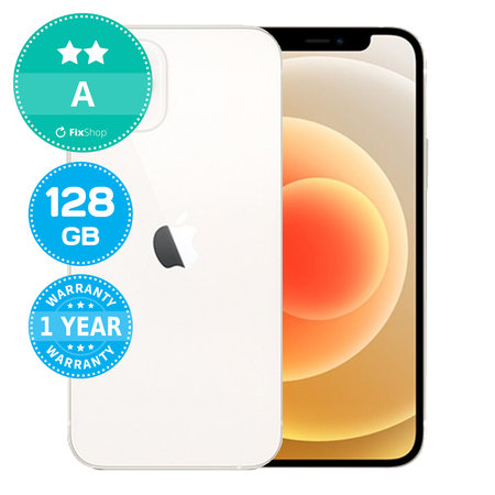 Apple iPhone 12 White 128GB A Ανακατασκευασμένο