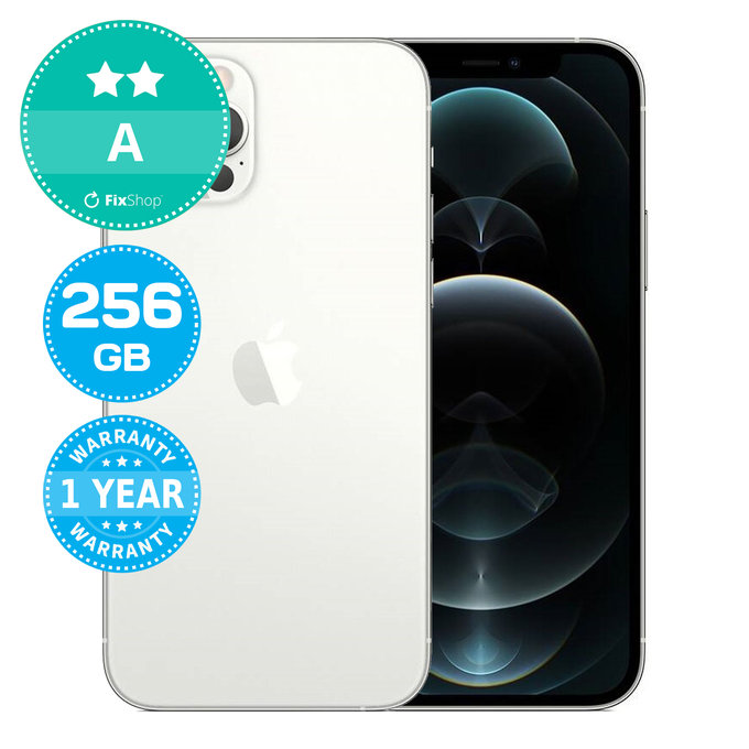 Apple iPhone 12 Pro Silver 256GB A Ανακατασκευασμένο