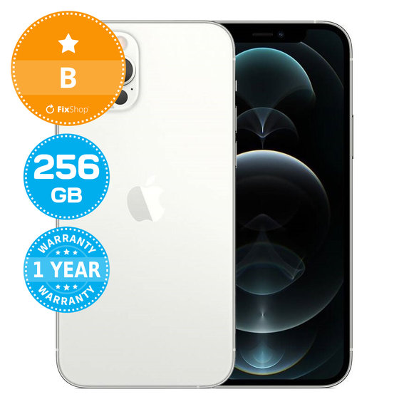 Apple iPhone 12 Pro Silver 256GB B Ανακατασκευασμένο
