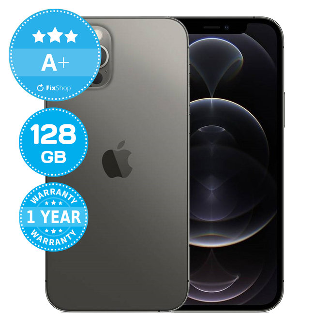 Apple iPhone 12 Pro Graphite 128GB A+ Ανακατασκευασμένο
