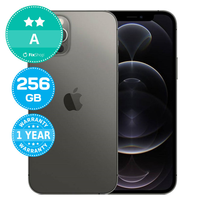 Apple iPhone 12 Pro Graphite 256GB A Ανακατασκευασμένο
