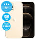 Apple iPhone 12 Pro Gold 128GB A+ Ανακατασκευασμένο