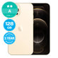 Apple iPhone 12 Pro Gold 128GB A Ανακατασκευασμένο