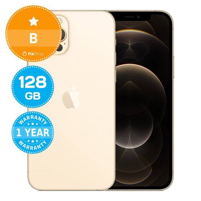 Apple iPhone 12 Pro Gold 128GB B Ανακατασκευασμένο