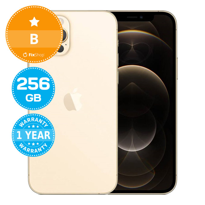 Apple iPhone 12 Pro Gold 256GB B Ανακατασκευασμένο