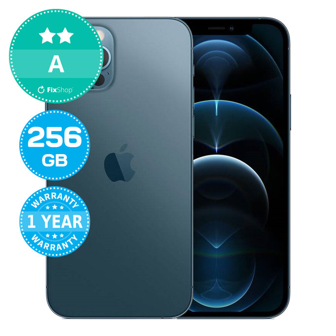 Apple iPhone 12 Pro Pacific Blue 256GB A Ανακατασκευασμένο
