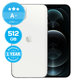 Apple iPhone 12 Pro Max Silver 512GB A+ Ανακατασκευασμένο