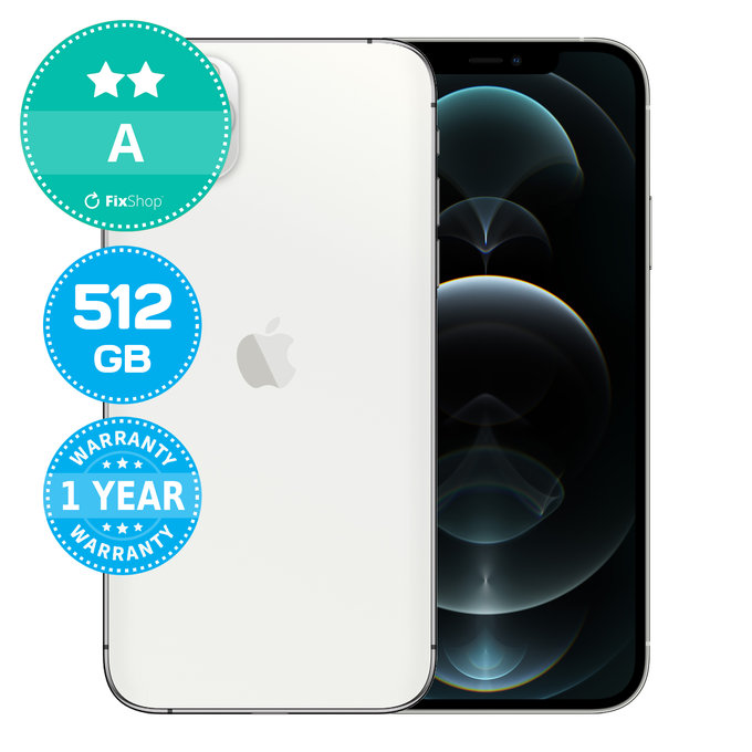 Apple iPhone 12 Pro Max Silver 512GB A Ανακατασκευασμένο