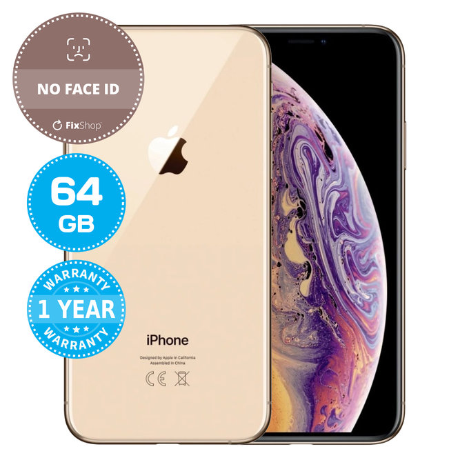 Apple iPhone XS Gold 64GB (No Face ID) Ανακατασκευασμένο