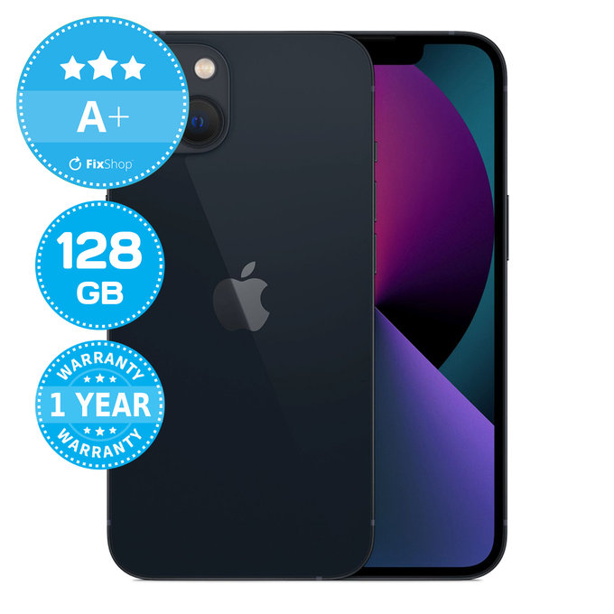 Apple iPhone 13 Midnight 128GB A+ Ανακατασκευασμένο