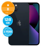 Apple iPhone 13 Midnight 128GB B Ανακατασκευασμένο