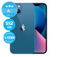 Apple iPhone 13 Blue 512GB A+ Ανακατασκευασμένο