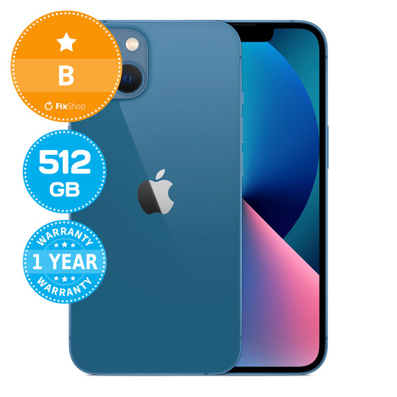 Apple iPhone 13 Blue 512GB B Ανακατασκευασμένο