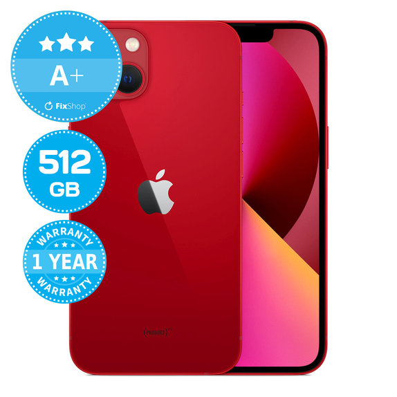 Apple iPhone 13 (PRODUCT)RED 512GB A+ Ανακατασκευασμένο
