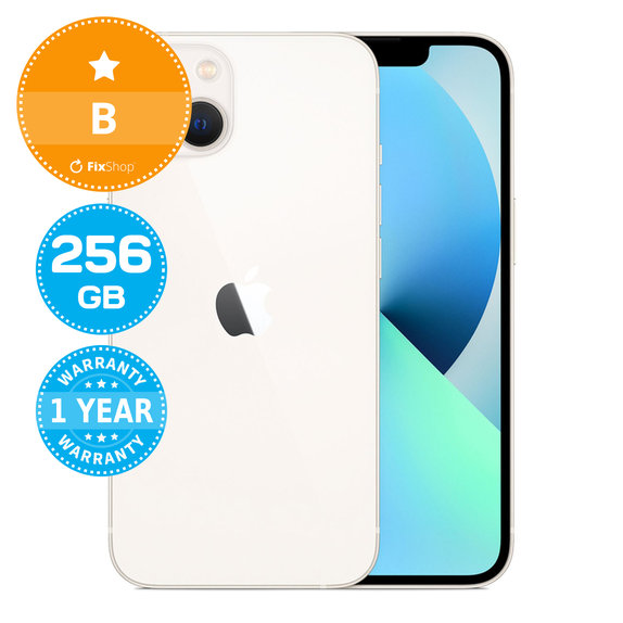 Apple iPhone 13 Starlight 256GB B Ανακατασκευασμένο