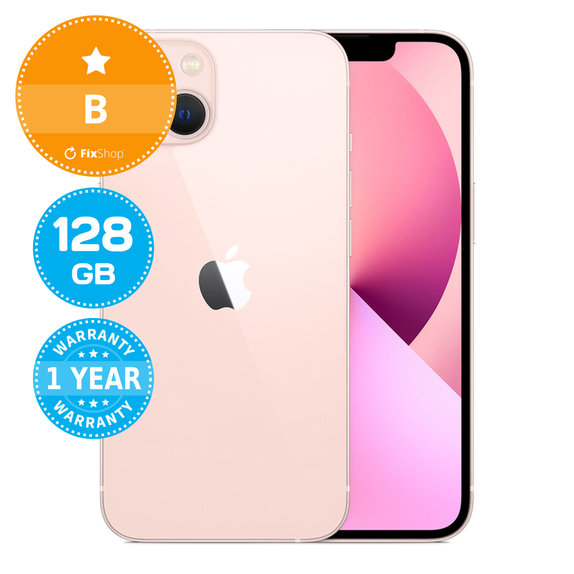 Apple iPhone 13 Pink 128GB B Ανακατασκευασμένο