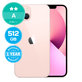 Apple iPhone 13 Pink 512GB A Ανακατασκευασμένο