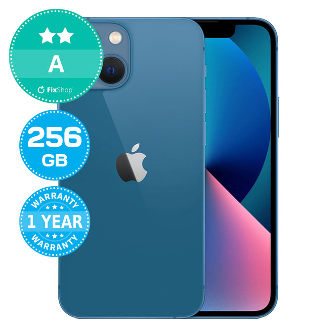 Apple iPhone 13 Mini Blue 256GB A Ανακατασκευασμένο