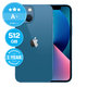 Apple iPhone 13 Mini Blue 512GB A+ Ανακατασκευασμένο