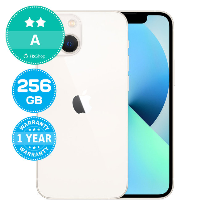 Apple iPhone 13 Mini Starlight 256GB A Ανακατασκευασμένο