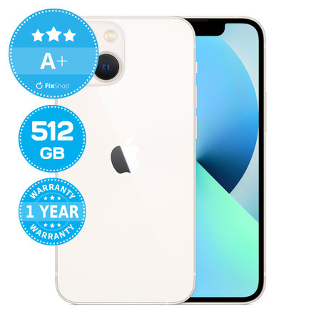 Apple iPhone 13 Mini Starlight 512GB A+ Ανακατασκευασμένο