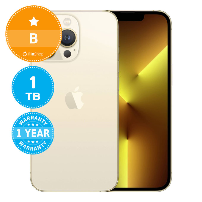 Apple iPhone 13 Pro Gold 1TB B Ανακατασκευασμένο