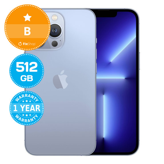 Apple iPhone 13 Pro Sierra Blue 512GB B Ανακατασκευασμένο