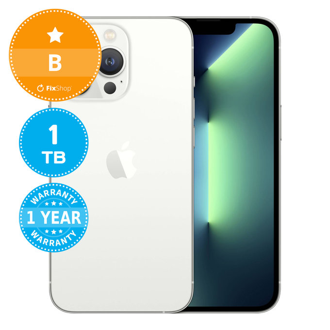 Apple iPhone 13 Pro Silver 1TB B Ανακατασκευασμένο