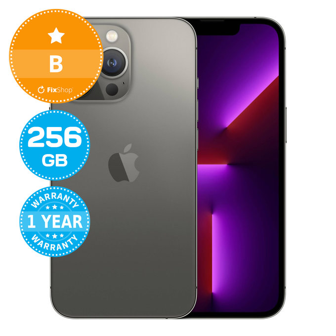 Apple iPhone 13 Pro Graphite 256GB B Ανακατασκευασμένο