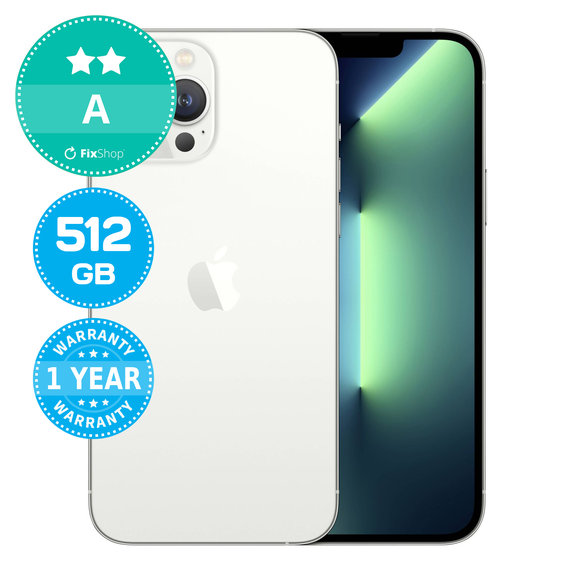 Apple iPhone 13 Pro Max Silver 512GB A Ανακατασκευασμένο