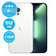 Apple iPhone 13 Pro Max Silver 512GB A+ Ανακατασκευασμένο