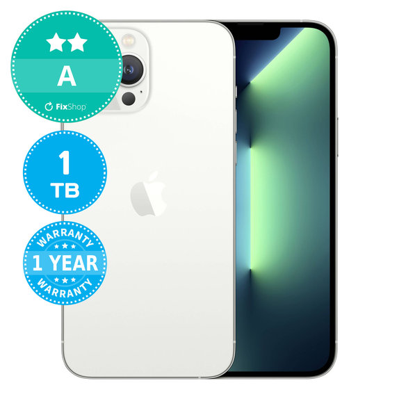 Apple iPhone 13 Pro Max Silver 1TB A Ανακατασκευασμένο