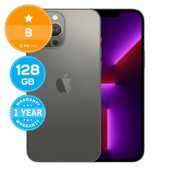 Apple iPhone 13 Pro Max Graphite 128GB B Ανακατασκευασμένο