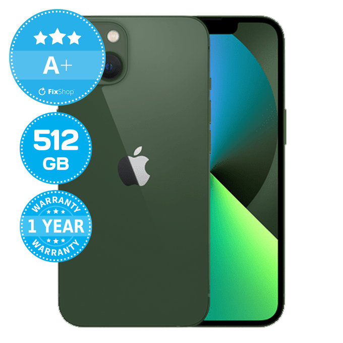 Apple iPhone 13 Mini Green 512GB A+ Ανακατασκευασμένο