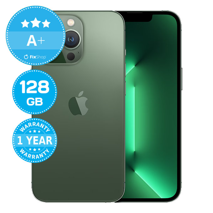 Apple iPhone 13 Pro Alpine Green 128GB A+ Ανακατασκευασμένο