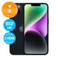 Apple iPhone 14 Midnight 512GB B Ανακατασκευασμένο