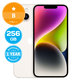Apple iPhone 14 Starlight 256GB B Ανακατασκευασμένο