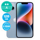 Apple iPhone 14 Blue 128GB A Ανακατασκευασμένο