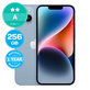 Apple iPhone 14 Blue 256GB A Ανακατασκευασμένο