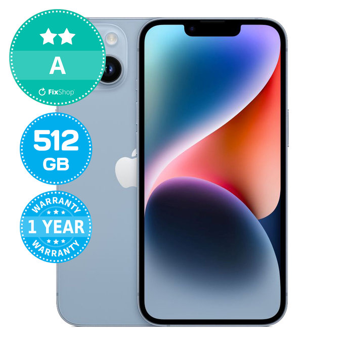 Apple iPhone 14 Blue 512GB A Ανακατασκευασμένο