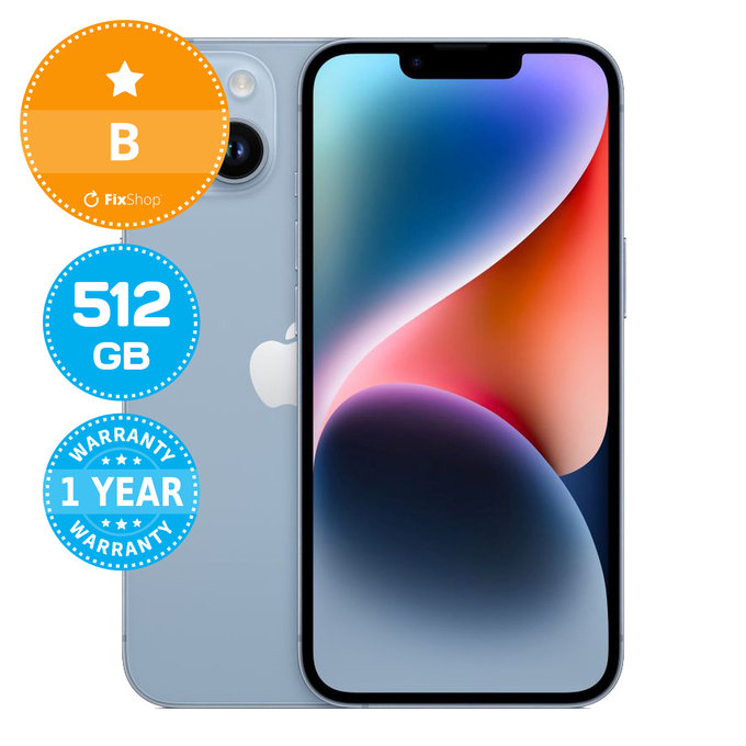 Apple iPhone 14 Blue 512GB B Ανακατασκευασμένο