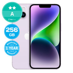 Apple iPhone 14 Purple 256GB A Ανακατασκευασμένο