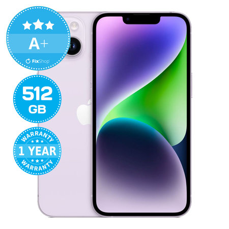 Apple iPhone 14 Purple 512GB A+ Ανακατασκευασμένο
